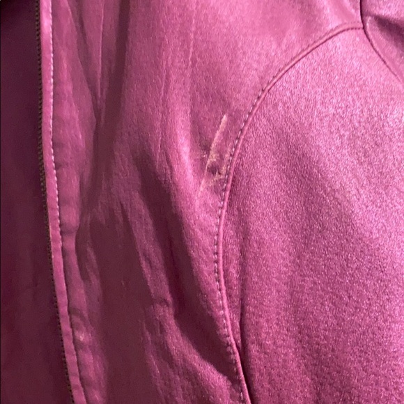 Bernardo metallic purple leather jacket - Picture 8 of 9